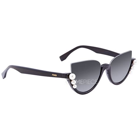 fendi pearl shield sunglasses|Fendi Ribbons and Pearls Dark Gray Shield Ladies Sunglasses .